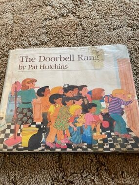 The Doorbell Rang by Pat Hutchins - Illustrated Children's Book, Multi-Color